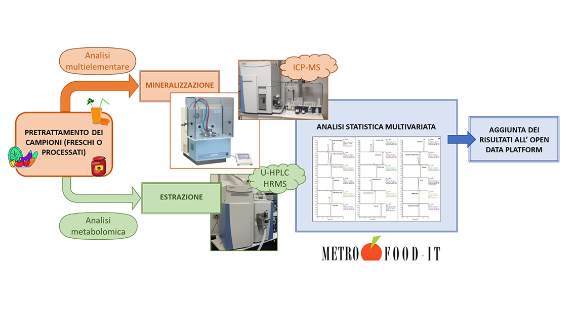 Open data service scheme for food authenticity and traceability - Physical or remote access