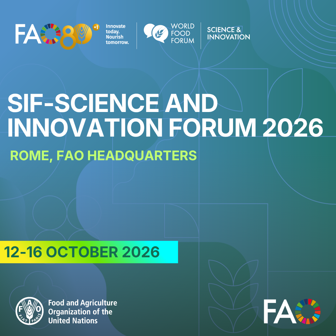 Card evento FAO Science and Innovation Forum 2026
