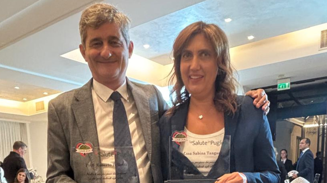 Sabina Tangaro e Roberto Bellotti