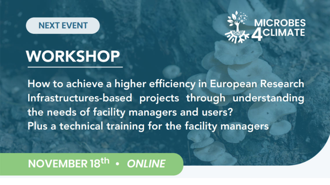 In programma il 18 novembre il workshop MICROBES-4-CLIMATE