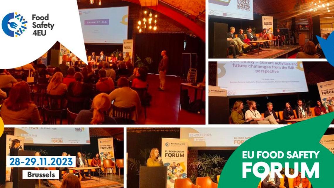 Some moments from the EU Food Safety Forum