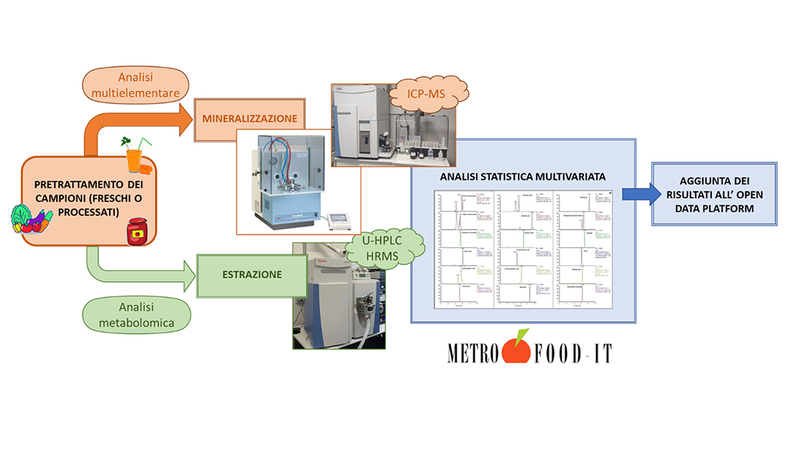 Schema del servizio Open data per l’autenticità e la rintracciabilità degli alimenti – Accesso fisico o remoto